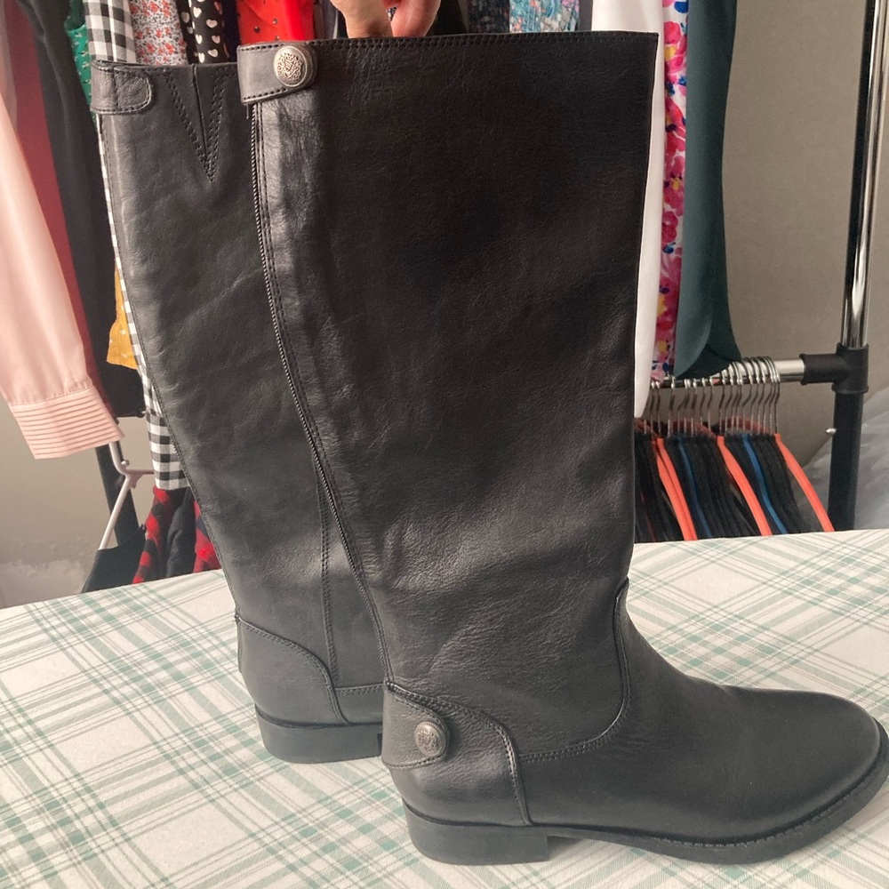 Arturo Chiang Fierce riding boots black size 7M